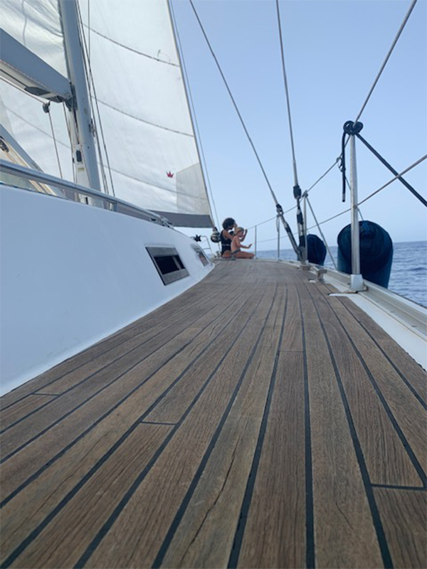 sailing in the canaries