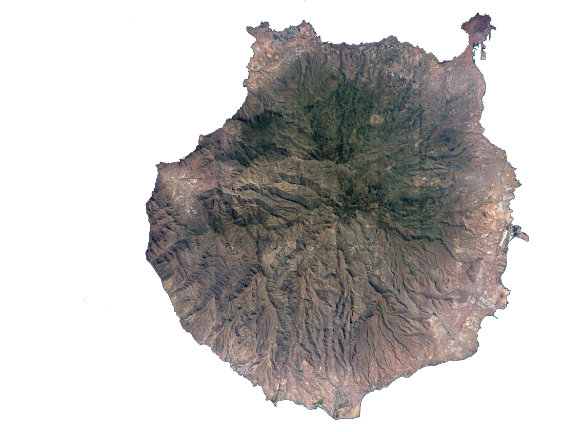 gran canaria aerial view