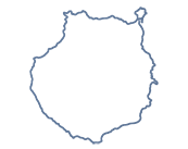 gran canaria outline