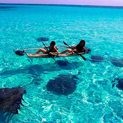 guided kayak tour