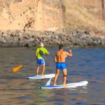 paddle board la gomera