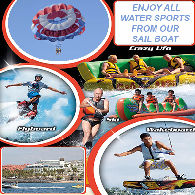 watersports tenerife watersports lady sunshine