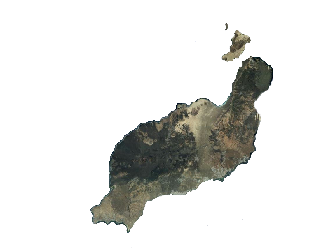 Lanzarote aerial lanzarote